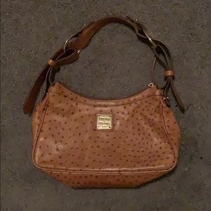 Ostrich material Dooney & Bourke handbag tote